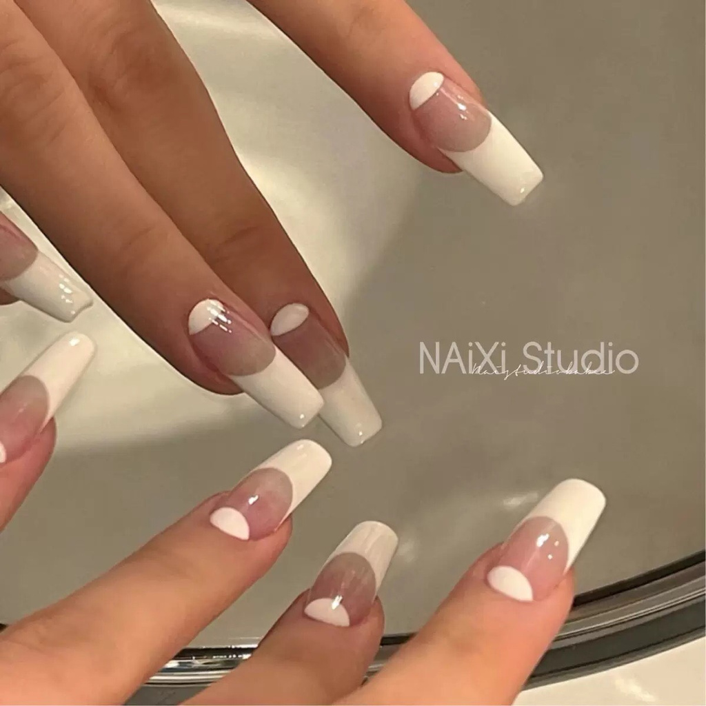 Móng Úp Thiết Kế Đơn Giản Nail Box Thiết Kế Phong Cách Hàn Quốc julynails.vn nb067