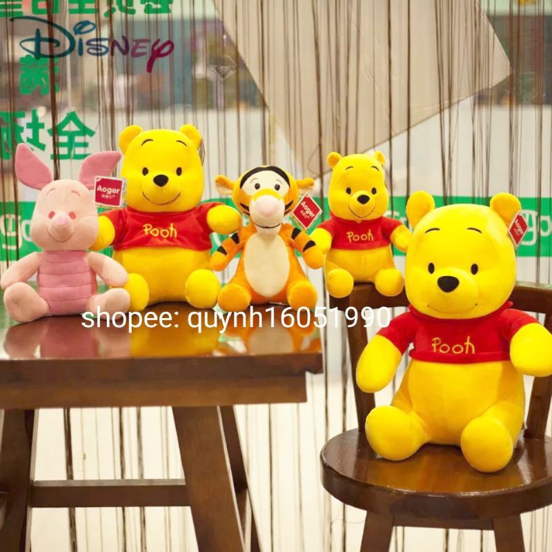 Gấu bông pooh và những người bạn 25cm