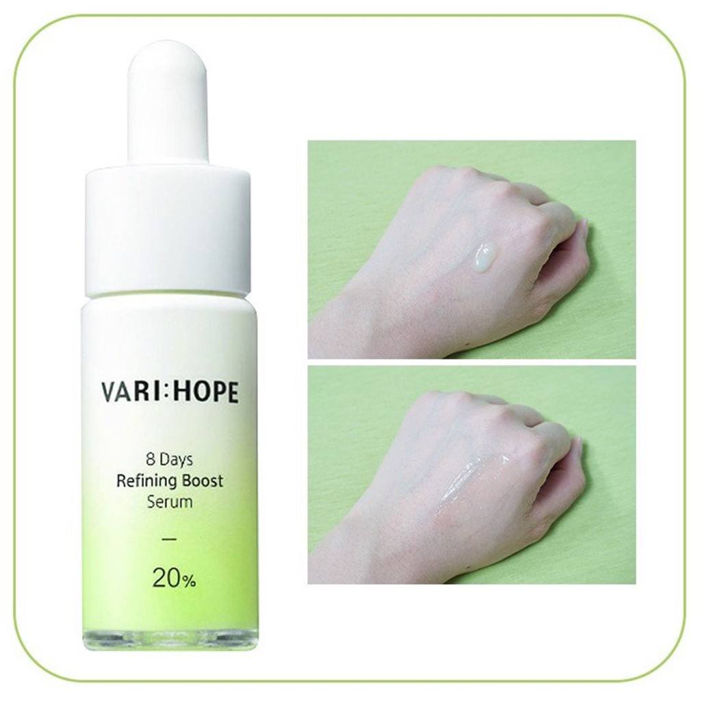 Tinh Chất Tẩy Tế Bào Chết, Tái Tạo Da AHA-BHA-PHA VariHope 8 Days Refining Boots Serum 15g