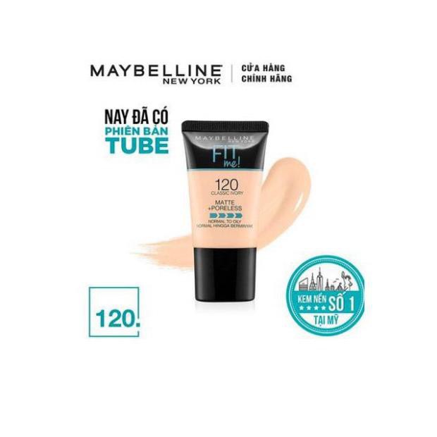 Kem Nền Mịn Nhẹ Kiềm Dầu Chống Nắng Fit Me Maybelline New York Matte SPF 22 5ml