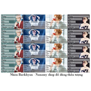 NHÃN EXO / CHANYEOL / SEHUN / BAEKHYUN
