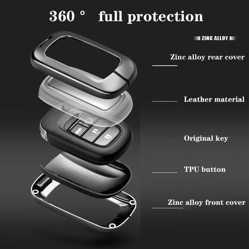 Vỏ Bảo Vệ Chìa Khóa Xe Hơi Honda Civic Accord Sport SI EX-L 2022 Bằng ABS