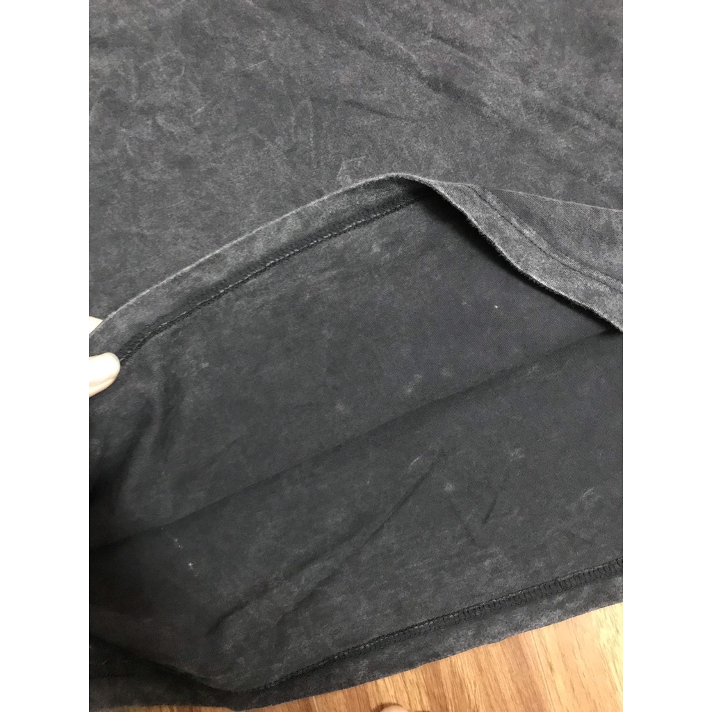 Áo thun Wash ESSENTIALS Wado tay lỡ dáng rộng unisex