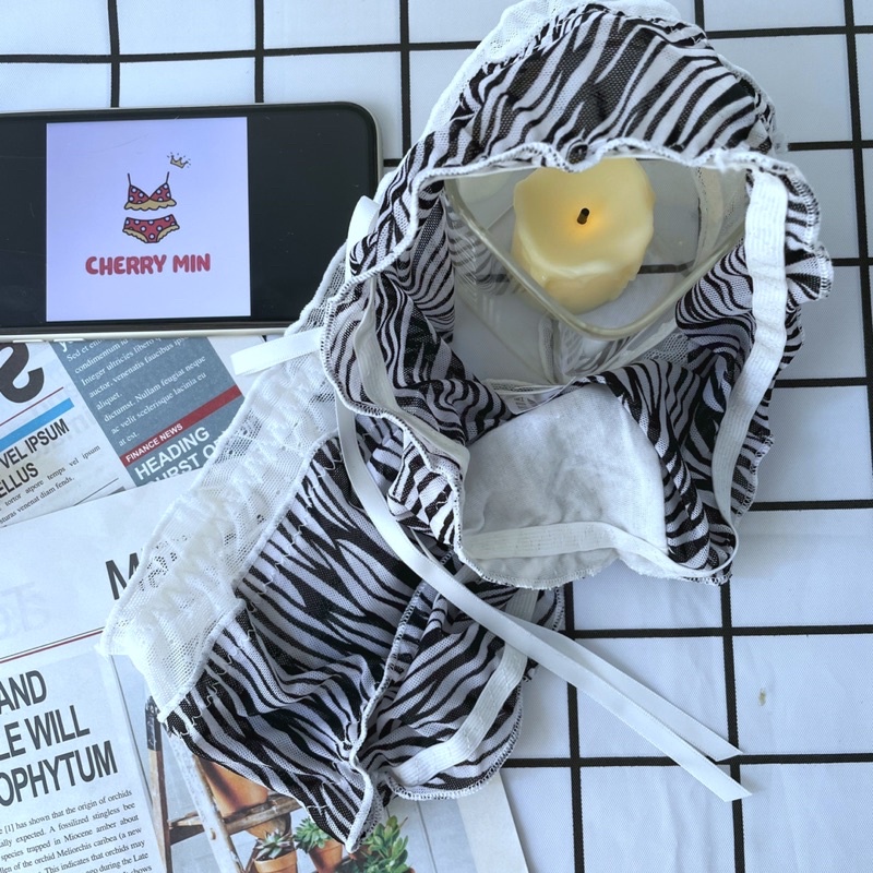 [Video Thật] Quần Lót Nữ Ren Lưới họa tiết da báo cực Sexy siêu mềm mại và thoáng mát cao cấp CHERRY MIN | BigBuy360 - bigbuy360.vn