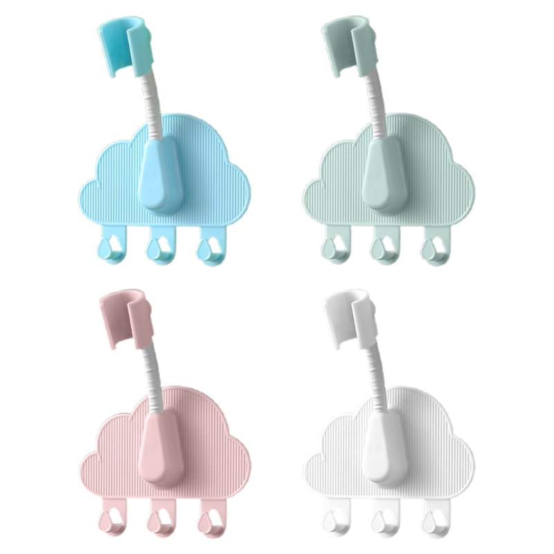 Giá Đỡ Vòi Hoa Sen 3 Móc Chịu Lực Mạnh Cho Nhà Tắm