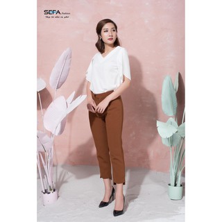 Quần âu công sở xẻ gấu SEFA - MKQD85B