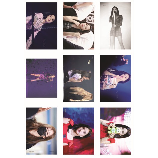 LOMO CARD 36 ảnh BLACKPINK - JISOO Happy Birthday update by fansites