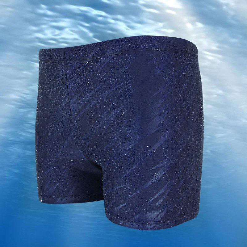 Quần bơi nam boxer 2 lớp chuyên nghiệp chống Clo, vải kháng nước, nhanh khô, thoáng khí, có dây buộc QBD5108