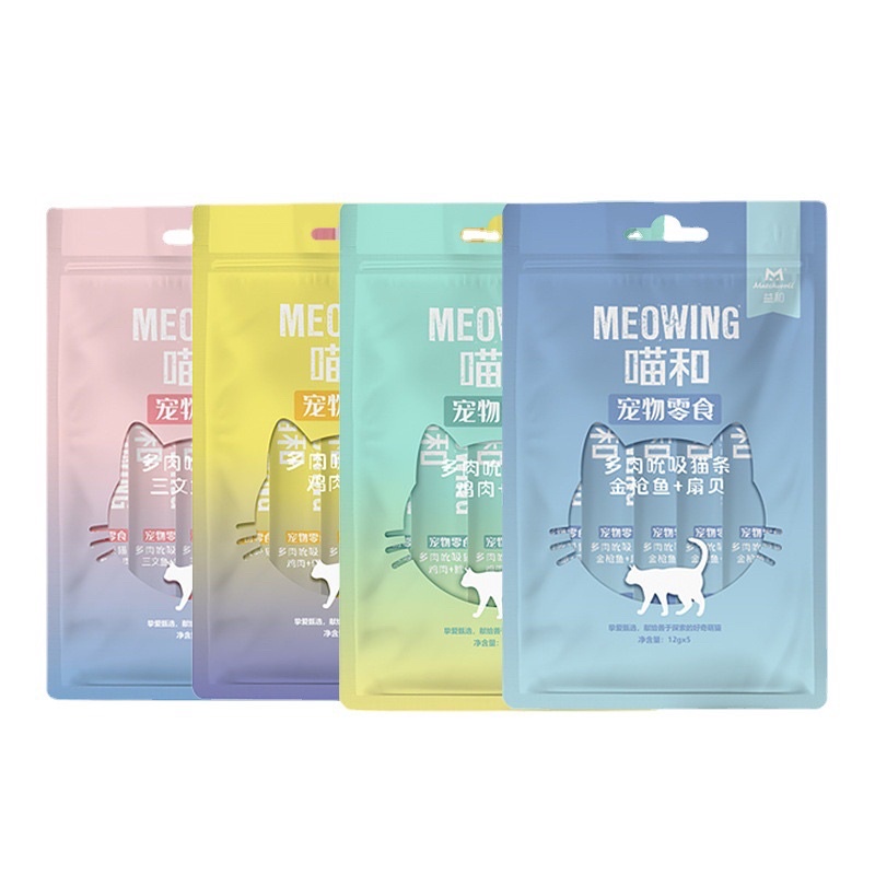 MEOWING SÚP THƯỞNG CHO MÈO GÓI 12g * 5 thanh
