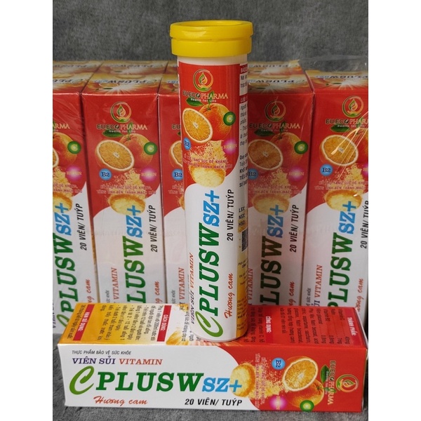 Combo 3 tuýp viên sủi tăng đề kháng tuỳ chọn