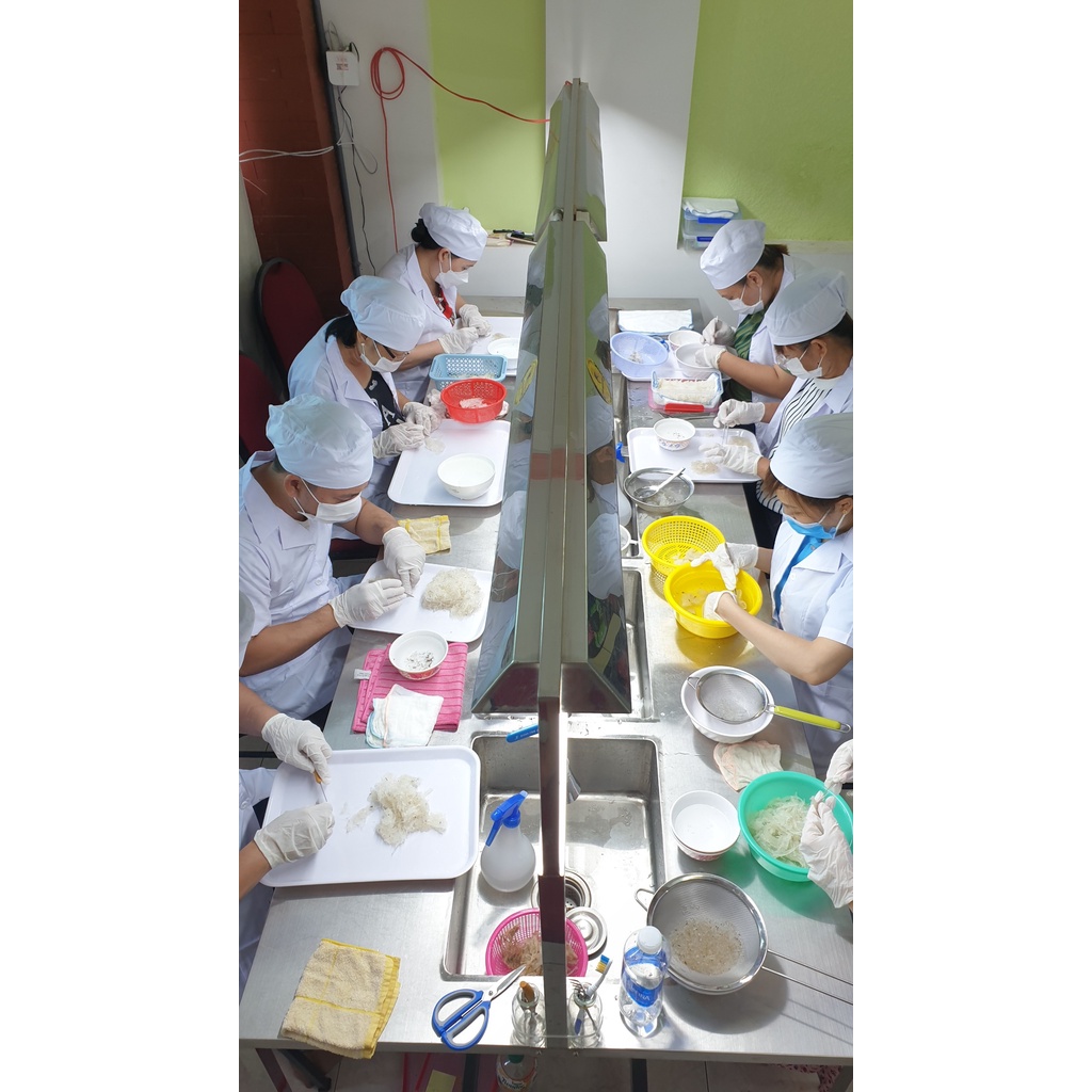 Rút Lông Gân Đảo [Hộp 50/100 Gram] [Có Quà Chưng ] YẾN SÀO CÔ BA - Nguyên Chất 100% Không Tẩm Đường