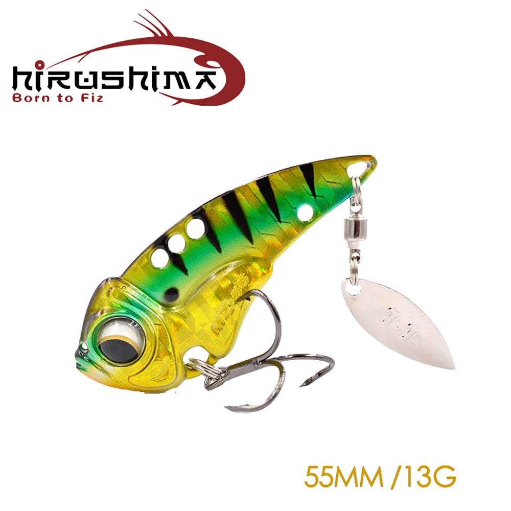Mồi lure câu cá MZ55 13gram Hirushima Hitalure