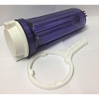Bộ lọc thô 1 cấp - Bộ lọc nước 1 cấp - Tặng kèm 1lõi lọc nước +giá đỡ +tay vặn -new