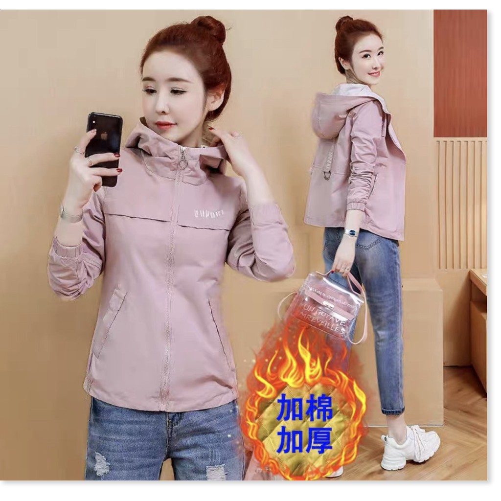 ÁO KHOÁC DÙ NỮ HAI LỚP PHONG CÁCH HÀN QUỐC CỰC ĐẸP