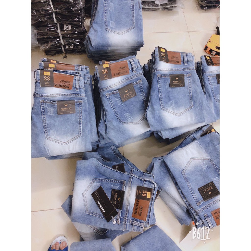 QUẦN JEAN NAM XANH NHẠT 114 MODE -1