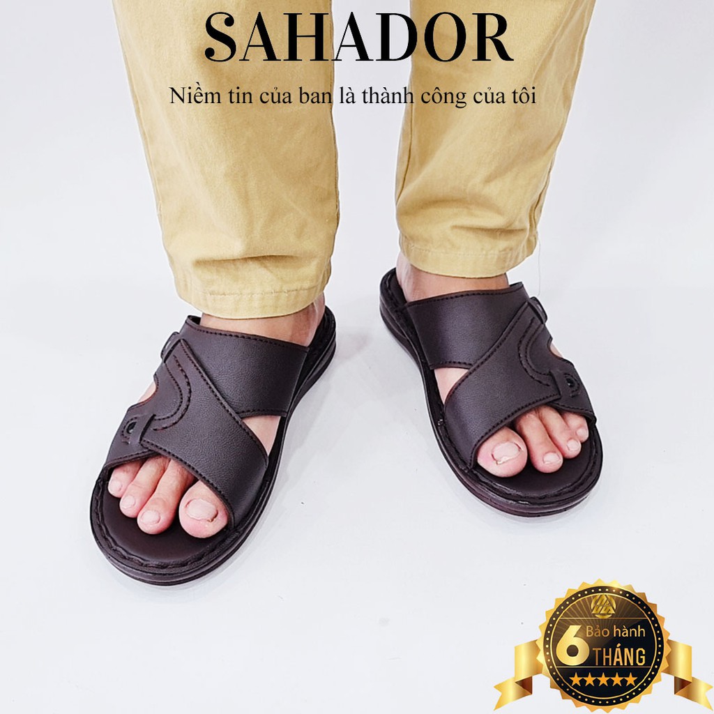 Dép nam quai ngang cao cấp - Dép sandal nam thời trang siêu bền SD-05