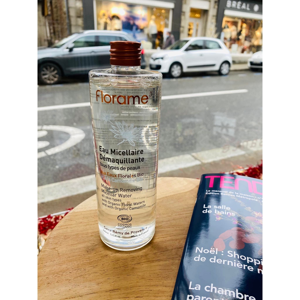 Tẩy trang hữu cơ Bio Florame Cleansing Micellar Water Pháp