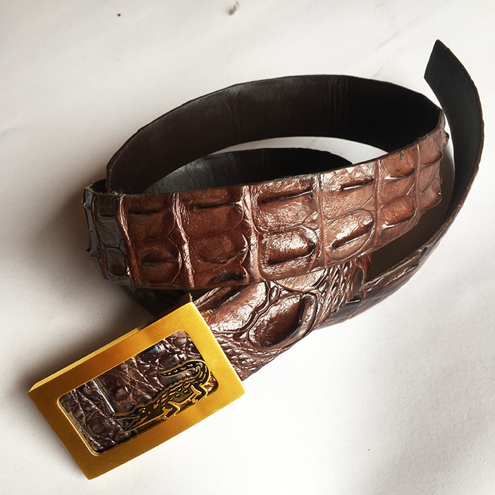 .Dây nịt nam Thắt Lưng da Doanh Nhân Da cá sấu Thật 2 Lớp thời trang | BigBuy360 - bigbuy360.vn