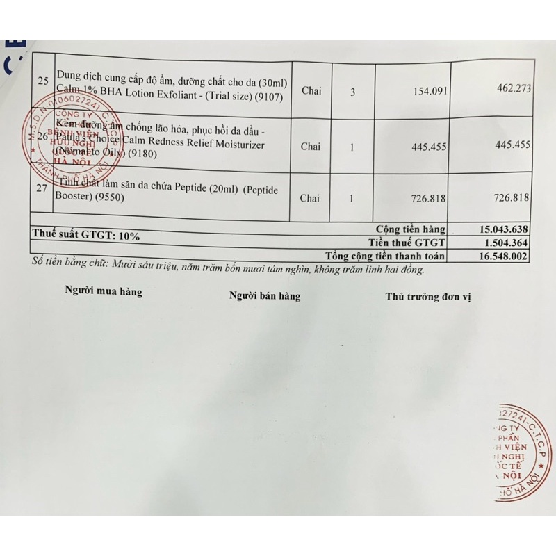 Dung Dịch Tẩy da chết hoá học BHA 2% dạng lỏng