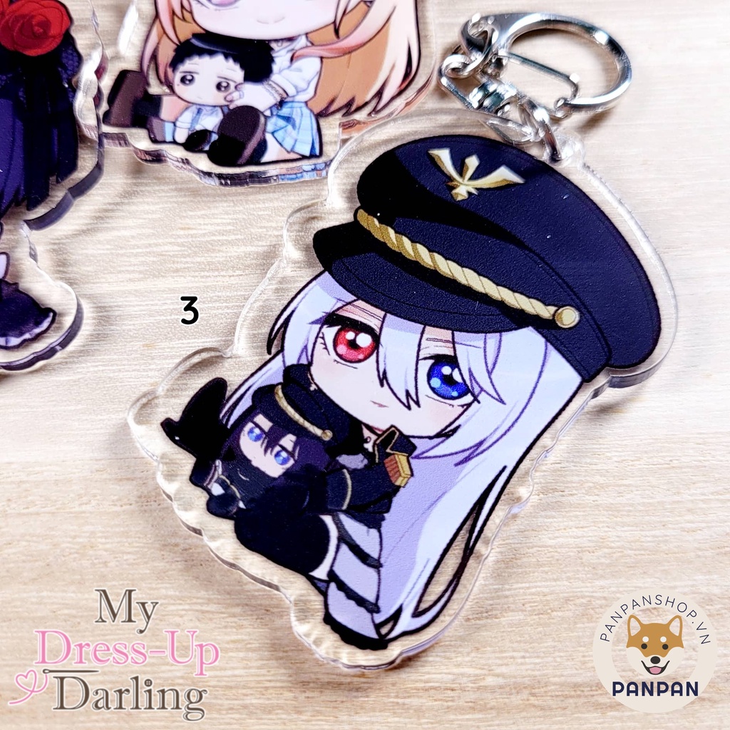 Móc khóa anime Marin Kitagawa / My Dress Up Darling (6cm) Sono Bisque Doll wa Koi wo suru