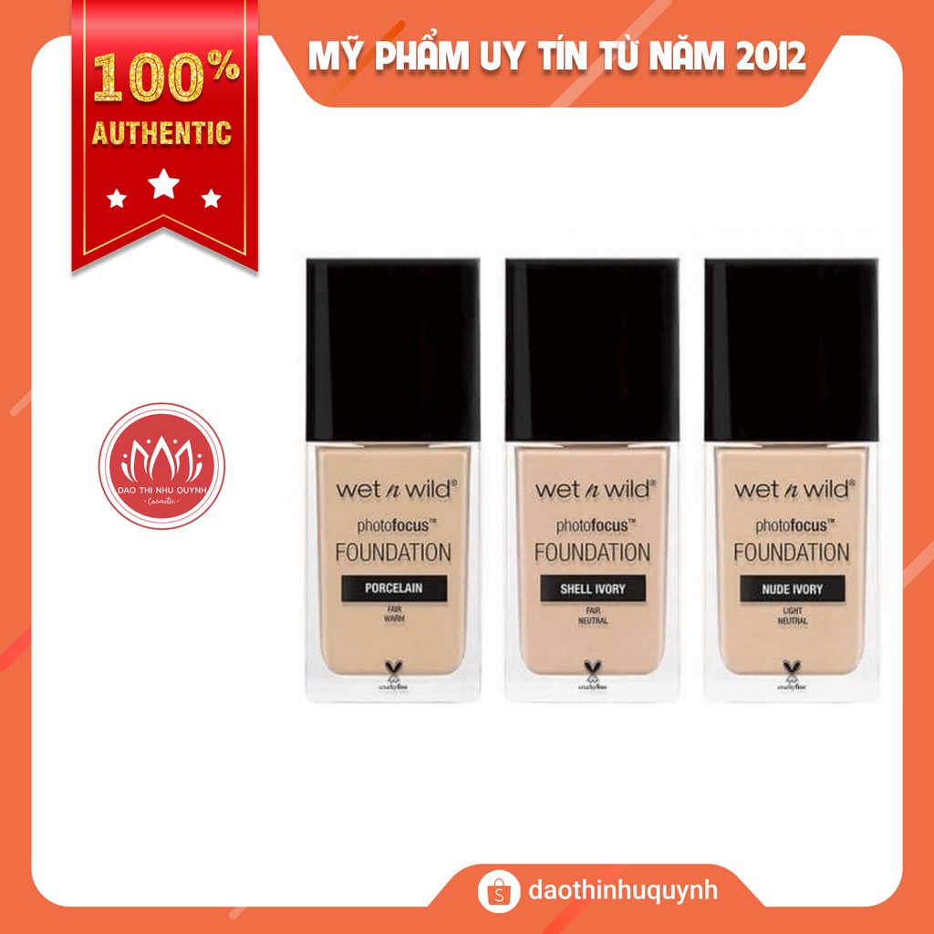 Kem Nền Tự Nhiên Wet N Wild Photo Focus Foundation