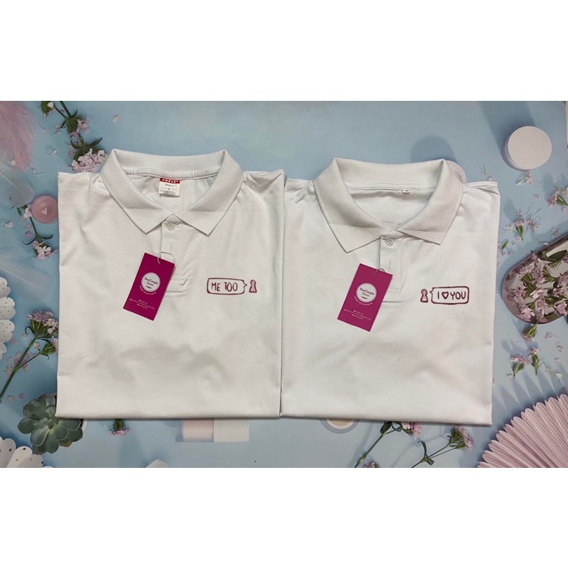 Áo đôi Polo nam nữ trai gái tình yêu