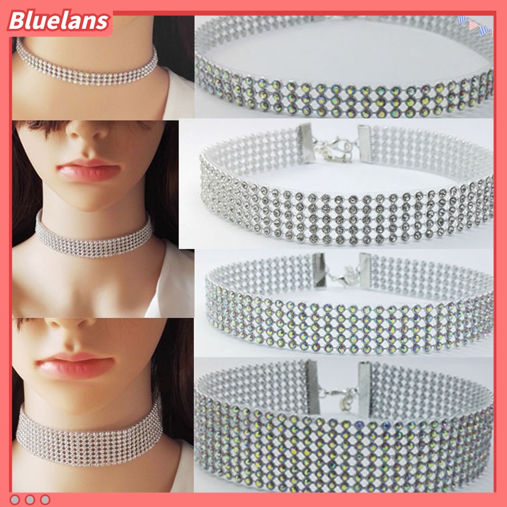 Vòng Cổ Choker Đính Đá Thời Trang Cho Nữ