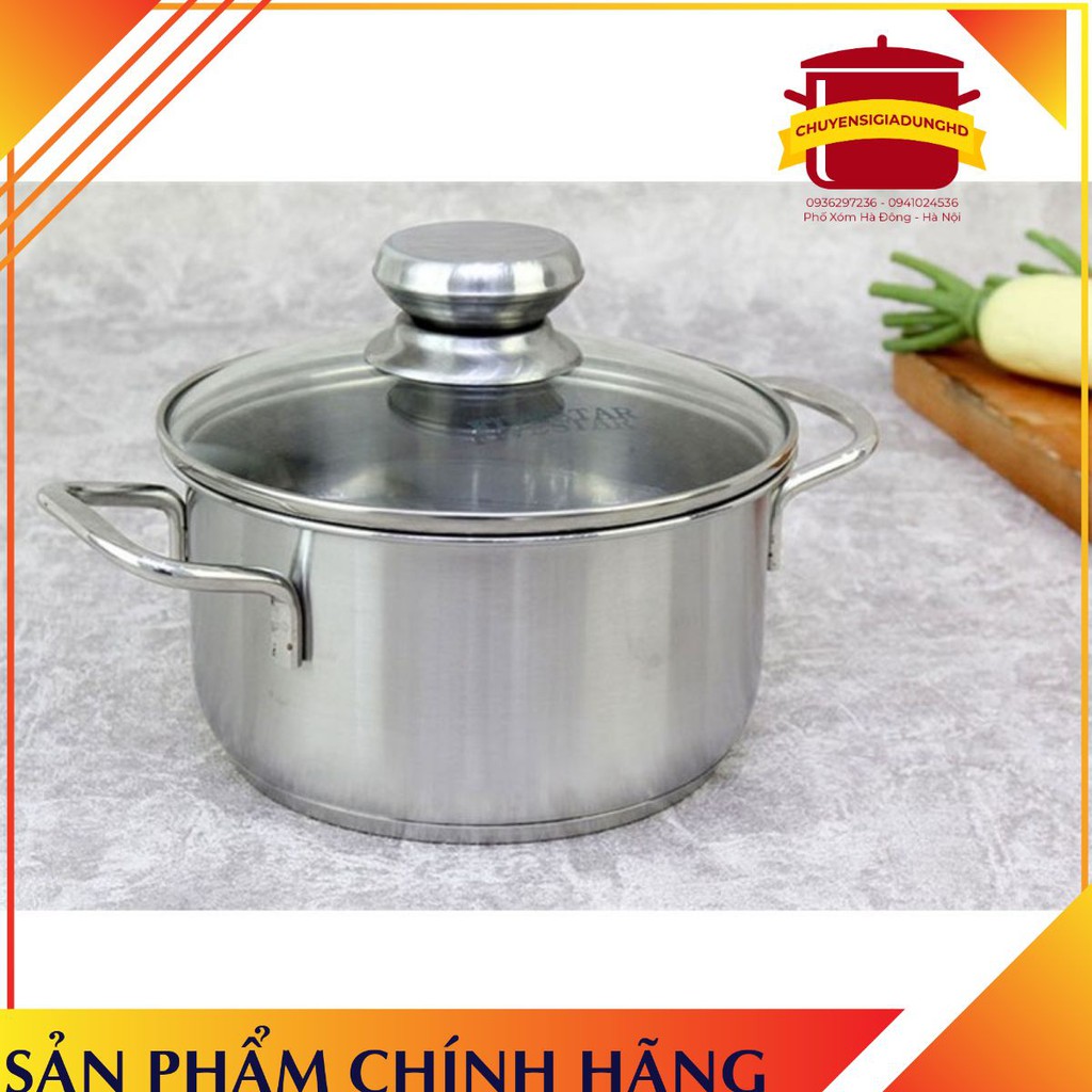 NỒI INOX 3 ĐÁY Chính hãng Five Star Đủ sz từ 16-30