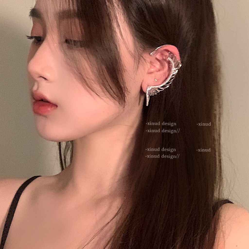 Bông tai phong cách nữ thần Hy Lạp ấn tượng kẹp vành tai  BT247