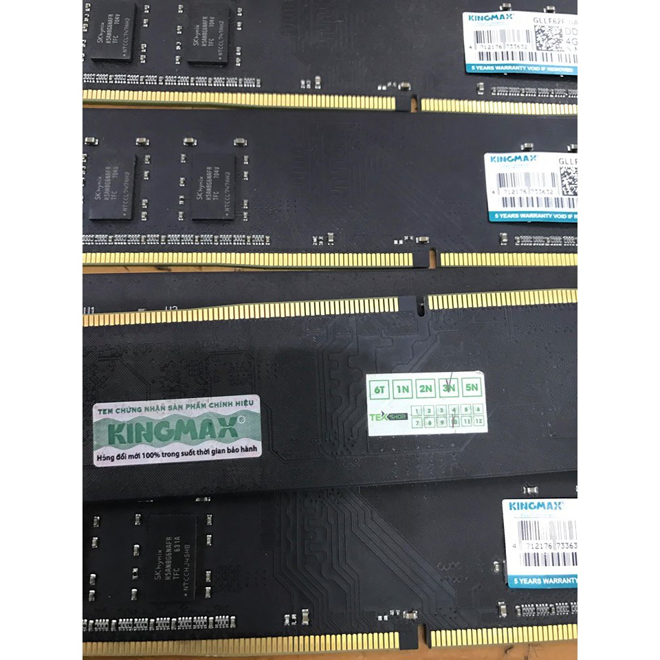 Ram Kingmax DDR4 4G bus 2133/2400 ram4g 2400 2