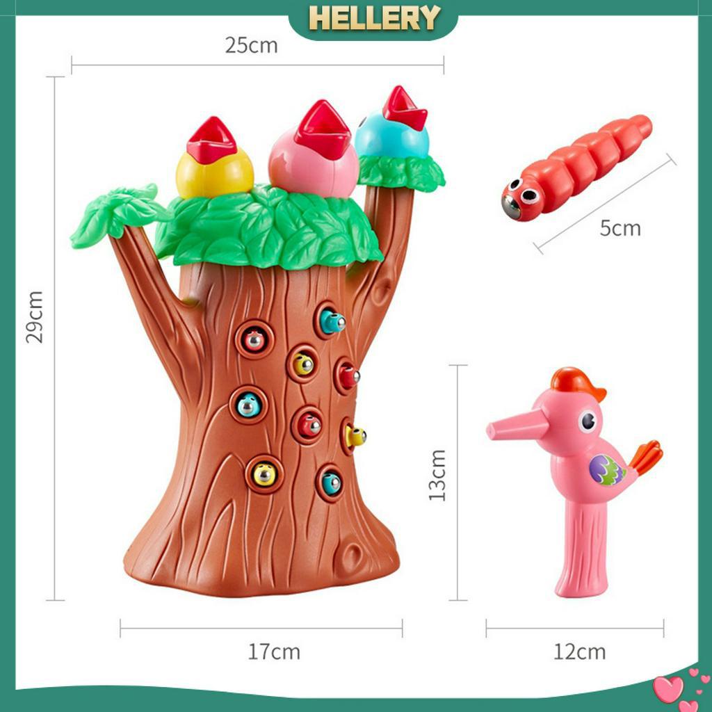 Bộ Đồ Chơi Chim Gõ Kiến Bằng Nam Châm Vui Nhộn Cho Bé