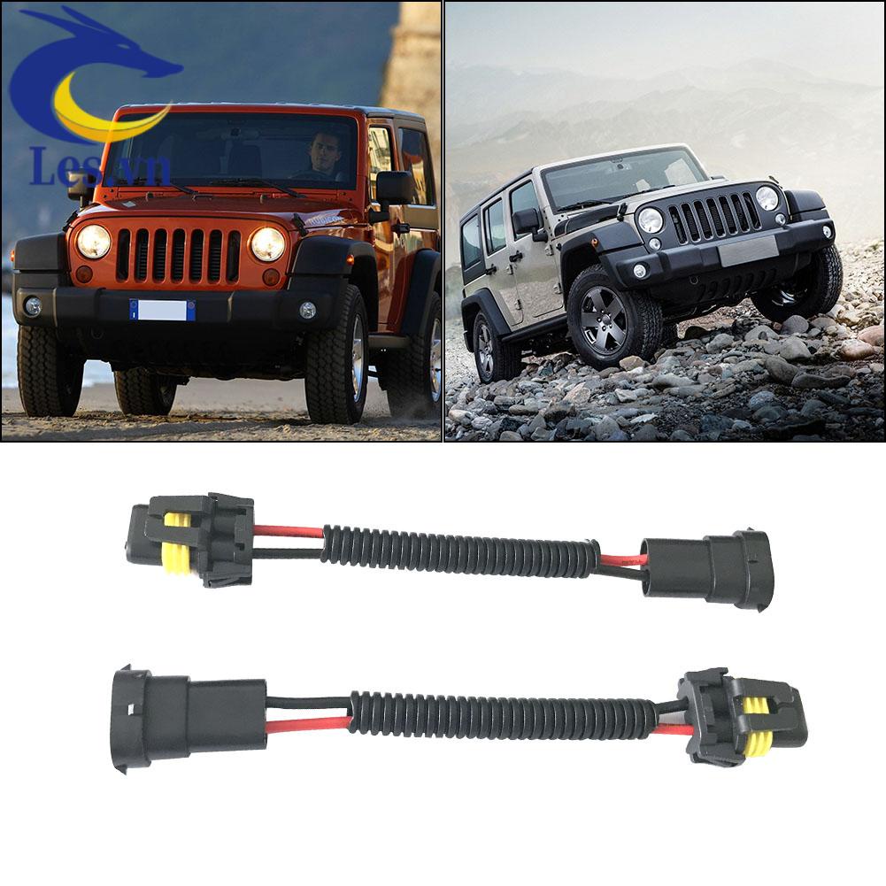 Bộ 2 Ổ Cắm Chuyển Đổi H11 Sang 9005 9006 Cho Đèn Pha