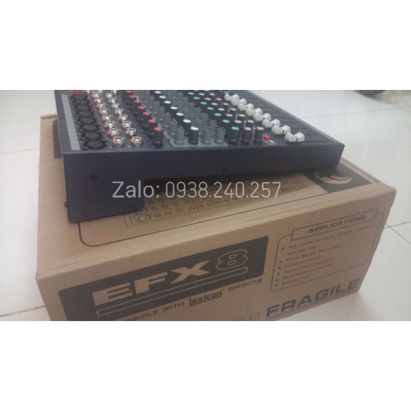 Bàn mixer soundcraft 8 line hàng loại 1