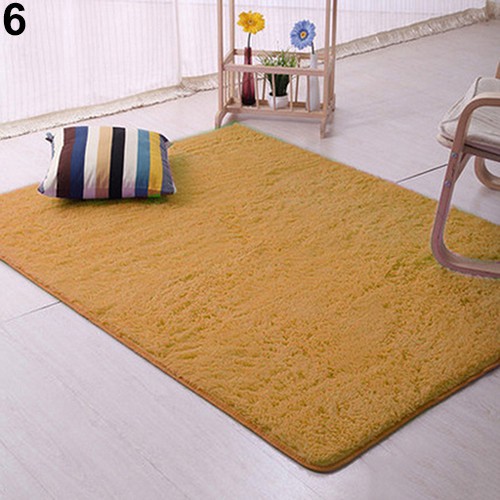 Thảm trải phòng lông mềm kháng trượt sang trọng tiện lợi