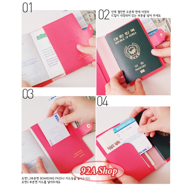 Vỏ Hộ Chiếu Passport My Journey Korean Style