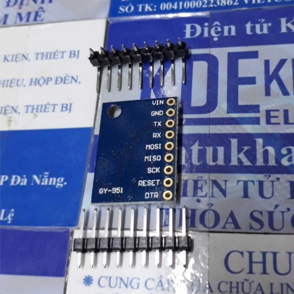 module GY-951 la bàn điện tử Atmega328 + ITG3205 + ADXL345 + HMC5883L kde4474