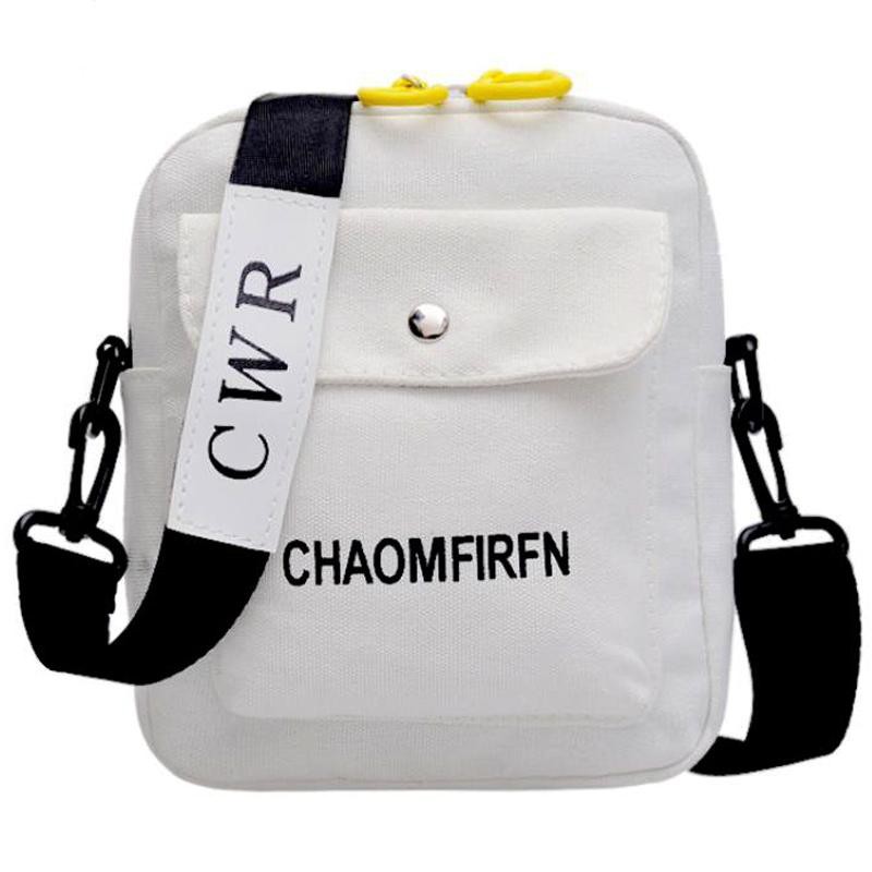 Túi đeo chéo cá tính có lỗ nhỏ để dây tai nghe nhiều ngăn thông dụng - 907 | BigBuy360 - bigbuy360.vn