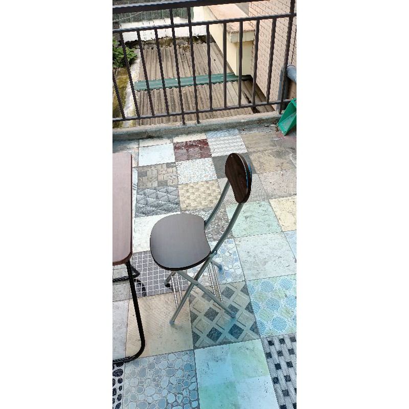 Bộ bàn ăn gấp gọn 6 ghế  bàn dài 1m2 rộng 60 cao 74cm | BigBuy360 - bigbuy360.vn