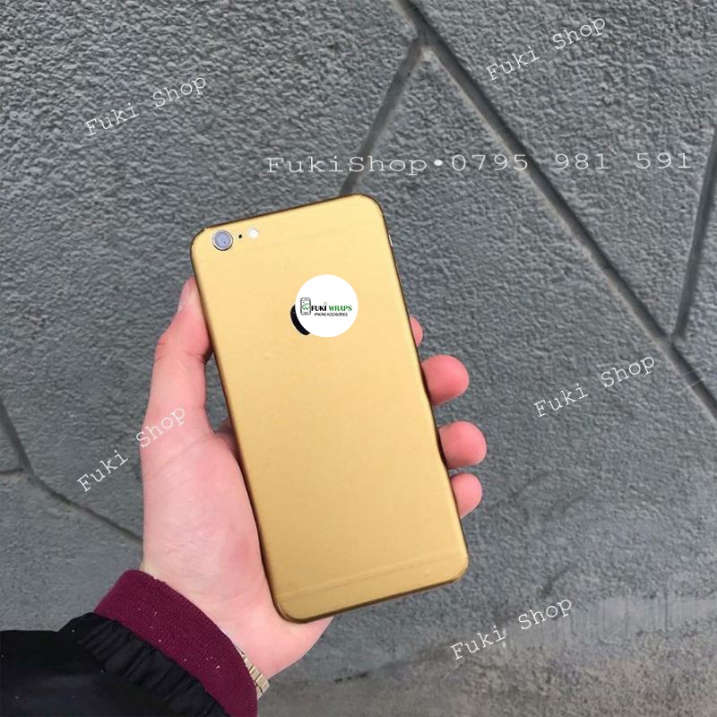 Tấm Dán skin Nhôm Xước FULL ip5 ip8 XR XSMAX 11 PRO MAX FukiShop