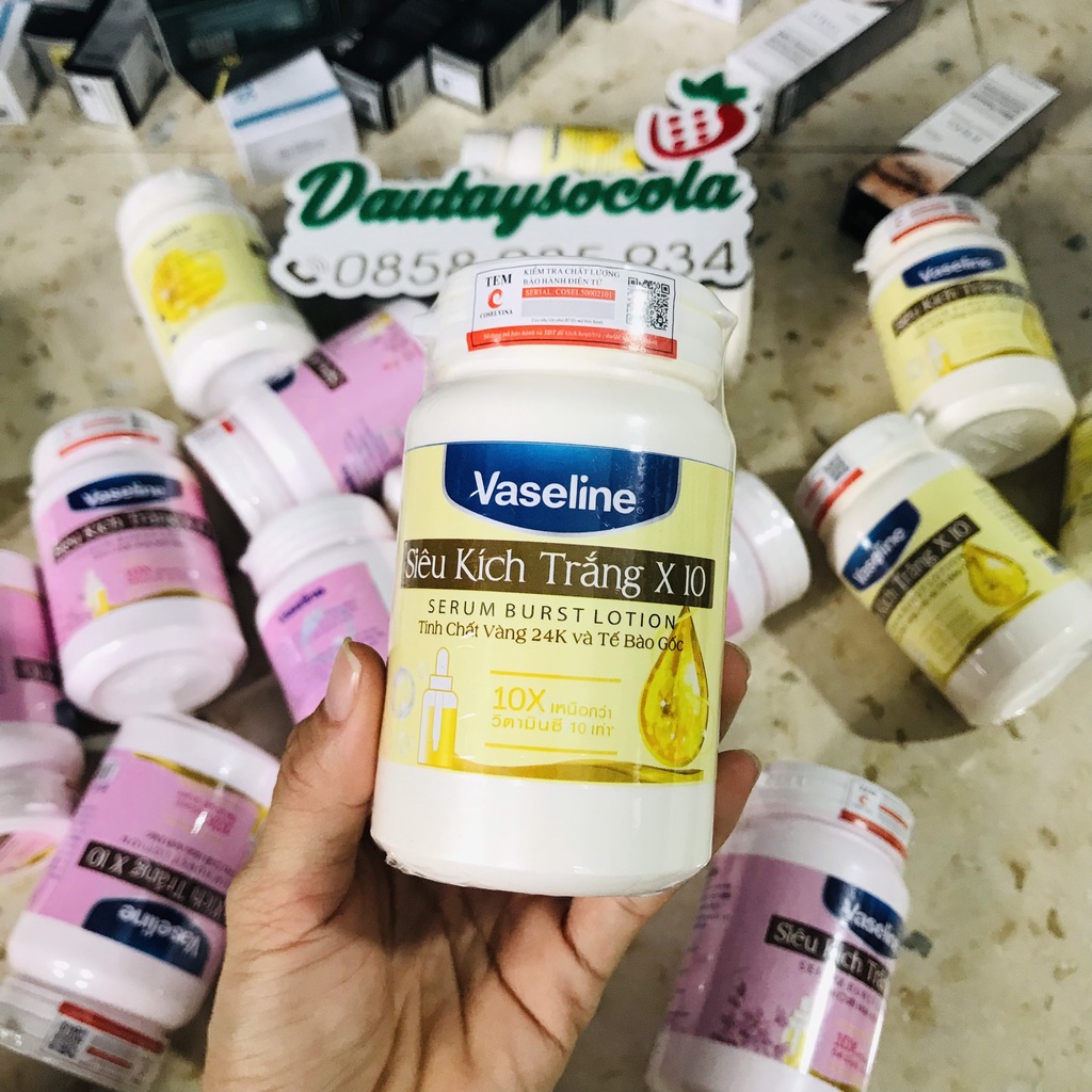 Kích Trắng VASELINE THÁI LAN X10