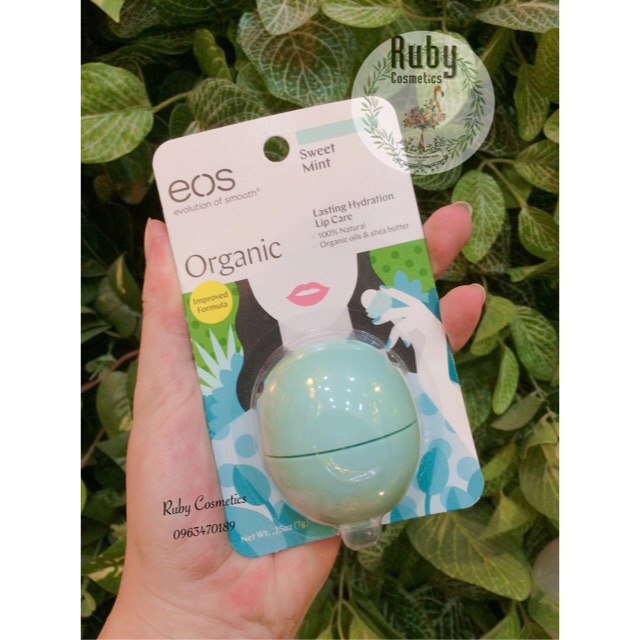 Son Trứng Dưỡng Môi EOS Lip Balm (Full Size 7g)