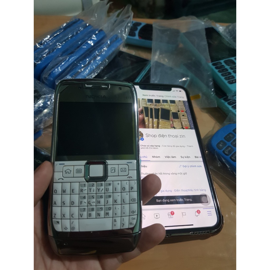 Điện thoại NOKIA E71 Zin  full phụ kiện