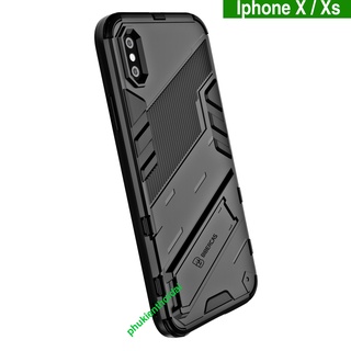  Ốp lưng Iphone X   Xs   Xs Max   15   16 Pro Max 13 Pro Max   14 Pro Max Iron Man Ver 2 chống sốc giá đỡ mặt lưng 