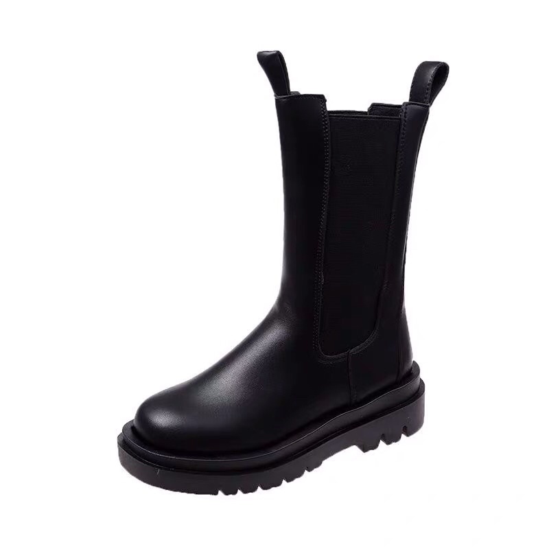 BOOTS nữ Ulzzang dáng ủng Bắp Chân To