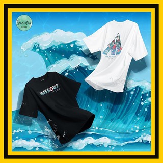 🌊MISSOUT TEE🌊 Áo thun nam/nữ UNISEX tay lỡ form rộng DEEP SEA/ ao thun nam/ tay lo/ oversize (Freesize <70kg)