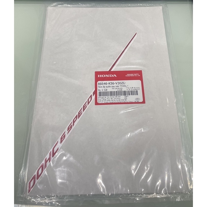Tem ốp sườn speed dohc winner honda