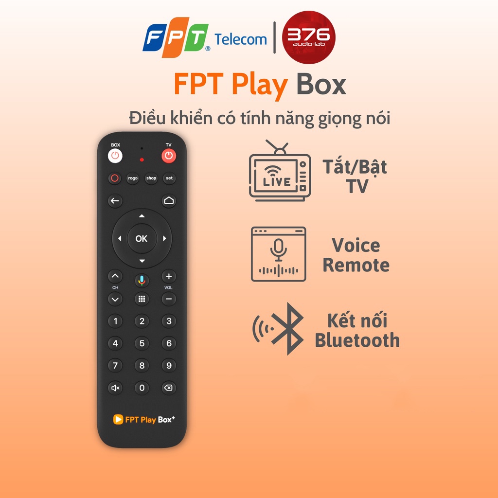 REMOTE ĐIỀU KHIỂN ĐẦU FPT SỬ DỤNG CHO CÁC DÒNG 2018 2019 2020
