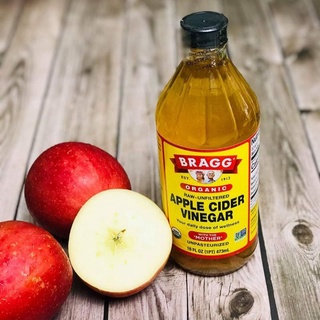 [BRAGG] Dấm Táo Hữu Cơ Có Con Dấm cái 473ml