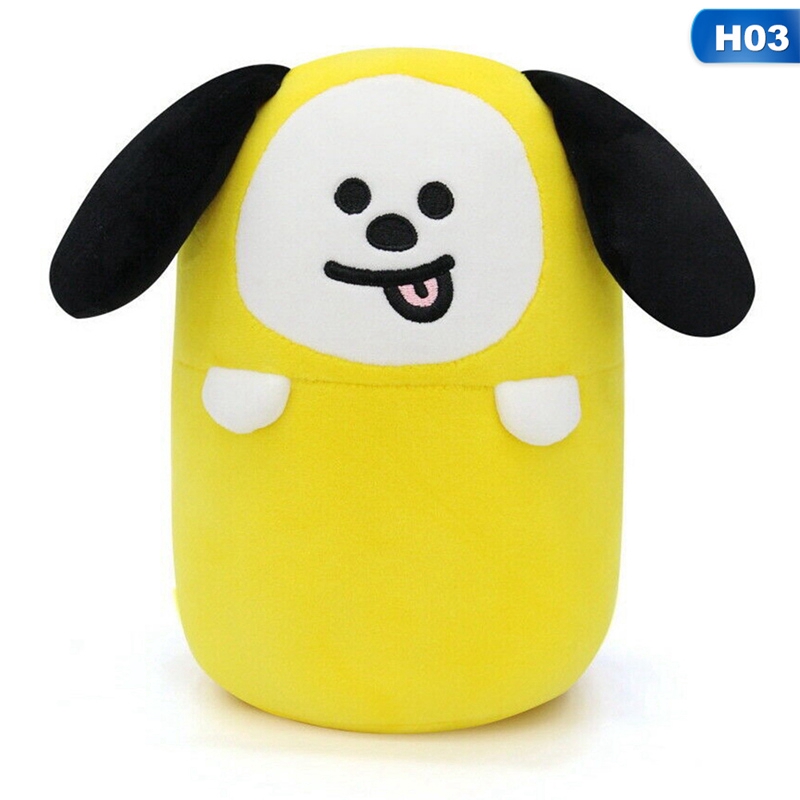 Gối nhồi bông 35cm họa tiết BT21 dễ thương