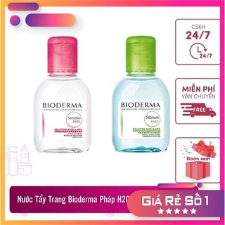 Nước tẩy trang bioderma h2o pháp